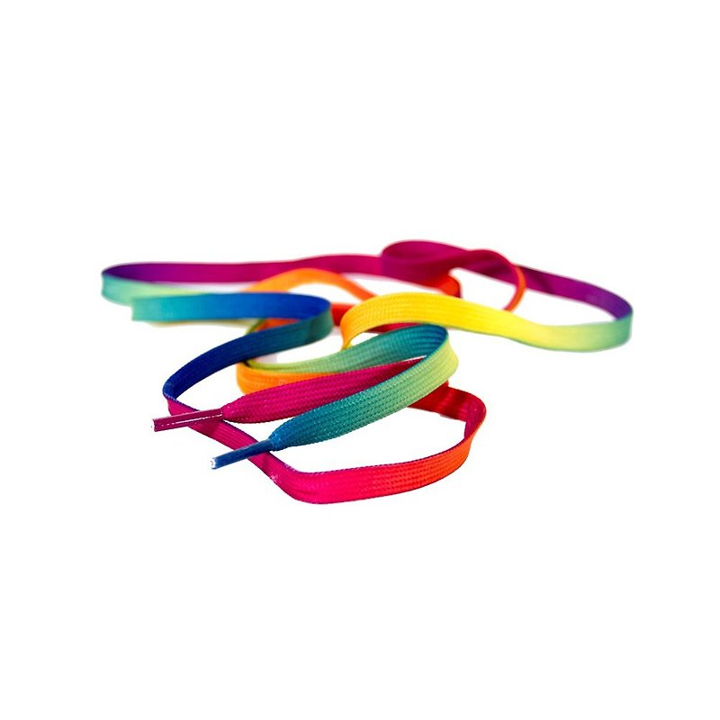 彩虹色系‧Rio Roller滾軸溜冰鞋鞋帶 - 其他 - 其他人造纖維 多色