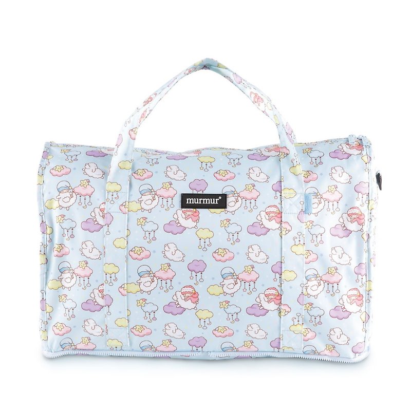 Murmur storage travel bag - Gemini pink blue [中] - Messenger Bags & Sling Bags - Plastic 