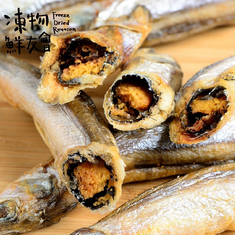 【凍物鮮友會】柳葉魚戰艦 柳葉魚凍乾 30g - 寵物零食/肉乾 - 其他材質 白色