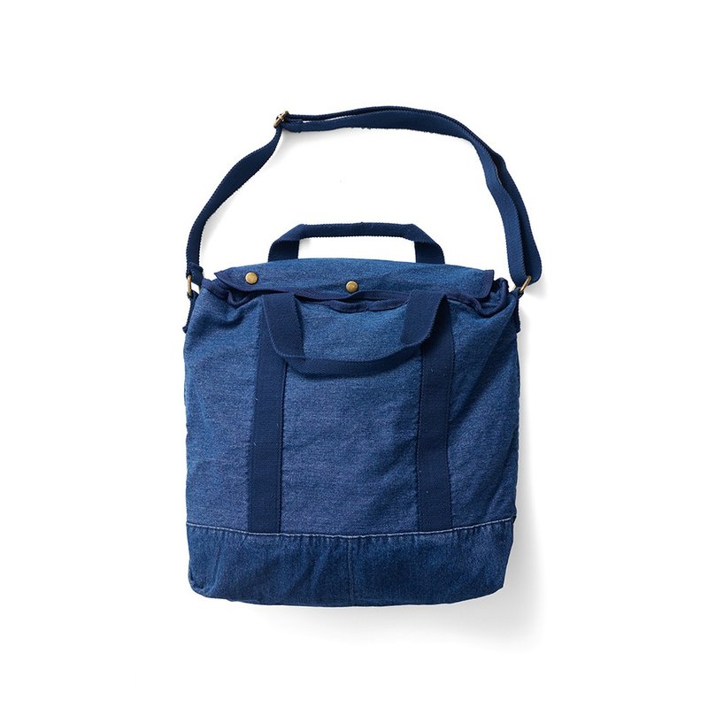 Air Force Tote Bag - 丹寧 Denim - 側背包/斜背包 - 棉．麻 