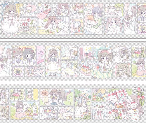 ♪オーダーページ♪台湾 マステ おすそ分け   女の子 6ループ ￥1699 2025年最新】台湾マスキングテープ女の子の人気アイテム - メルカリ