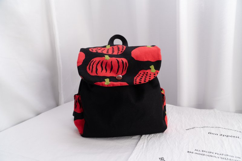 Children's Backpacks | Backpacks | Red Pumpkin - Backpacks & Bags - Cotton & Hemp Black