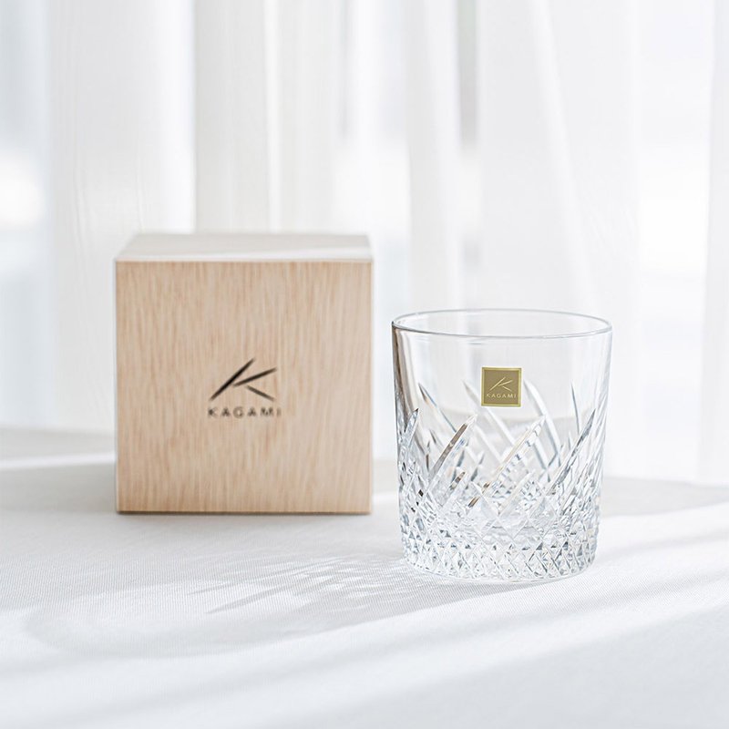 【父親節禮物】閃耀威士忌酒杯/KAGAMI - 酒杯/酒器 - 玻璃 透明