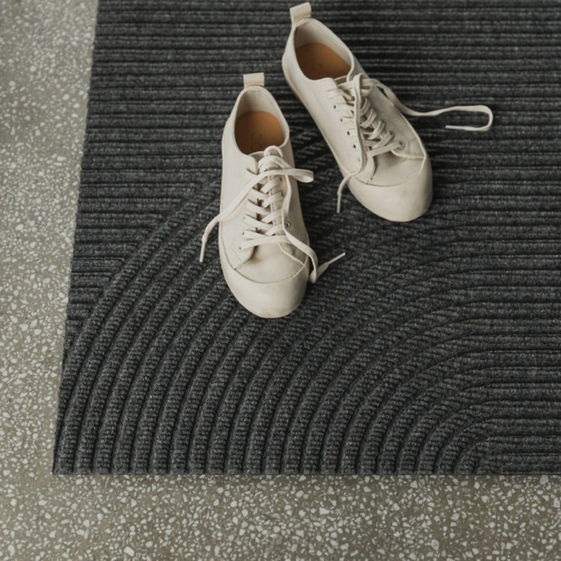 Norway Heymat+ Mat | 85x130cm | Stein | Carpet Scraper Mat - พรมปูพื้น - วัสดุอื่นๆ สีเทา