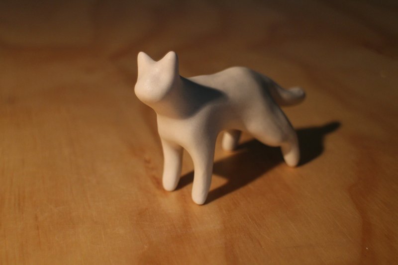 Looking for cat (to help you draw a cat in your home) - walk cat - Pottery & Ceramics - Porcelain 