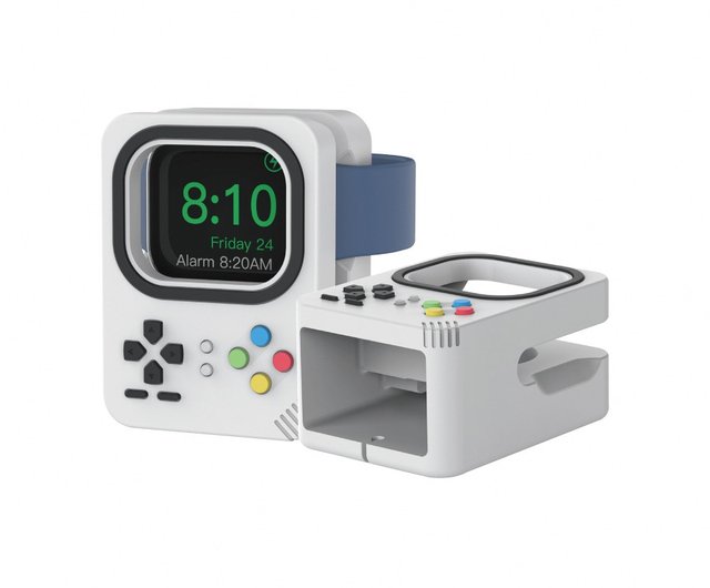 Apple Watch Silicone Charging Base Storage Bracket - Retro Game Console  Style - Shop ahastyle-design-tw Cable Organizers - Pinkoi