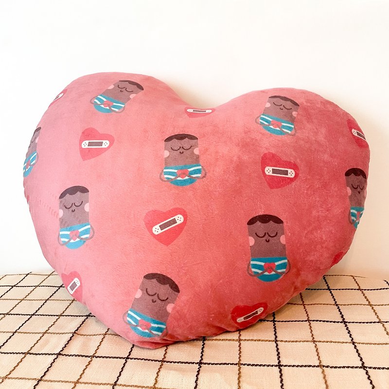 Not only for men and women | fine plush heart-shaped pillow