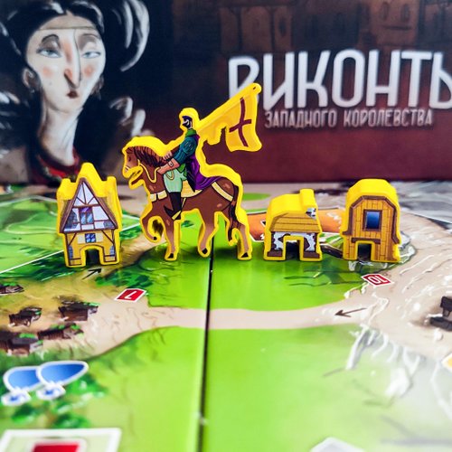 Holy Tokens 貼紙包與西王國子爵棋盤遊戲相容