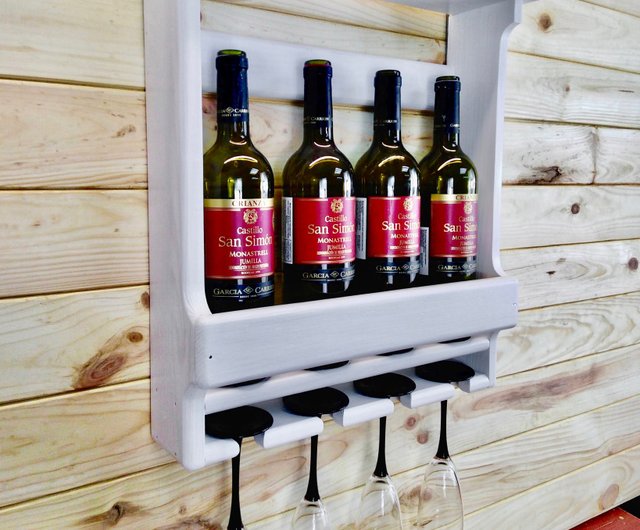 Wall mounted gin discount shelf