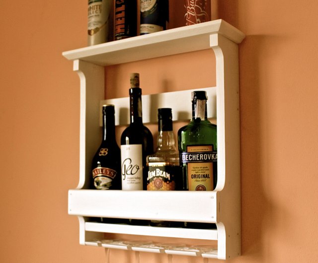 Gin bottle online rack