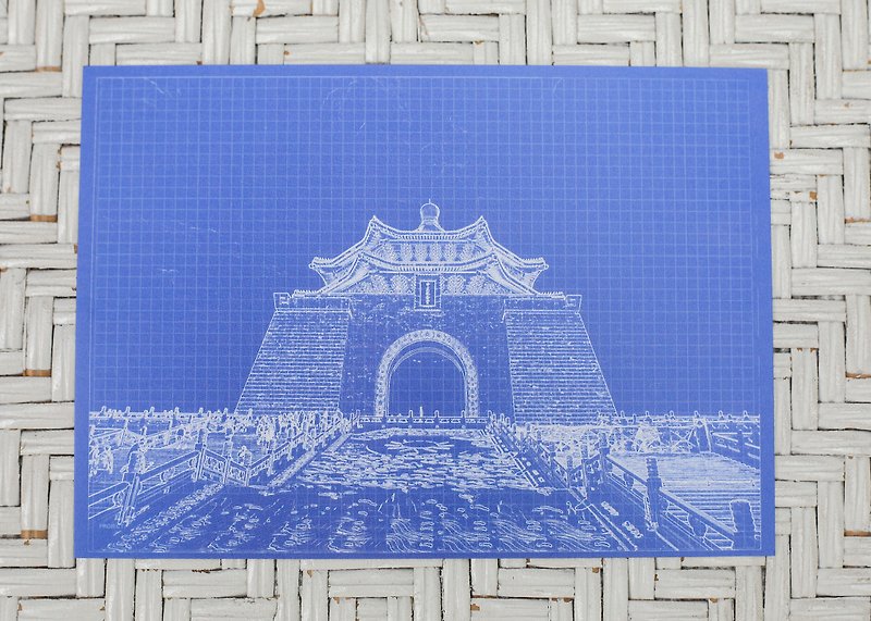 Lan Sha Taiwan Architecture Series-Chiang Kai-shek Memorial Hall - Cards & Postcards - Paper 