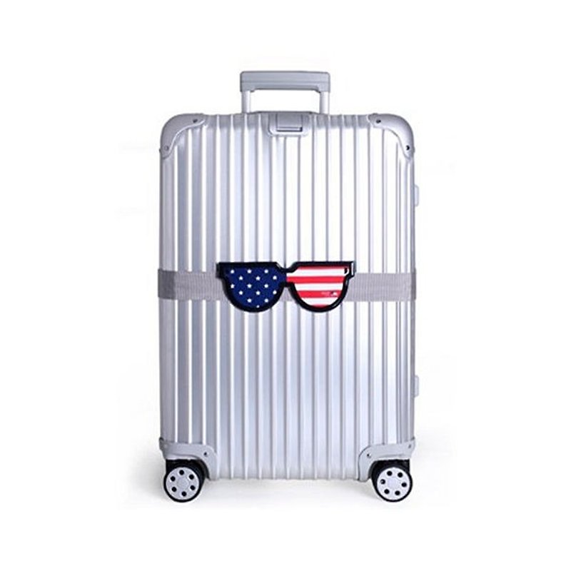 Hello sunglasses-shaped luggage strap 01. United States - กระเป๋าเดินทาง/ผ้าคลุม - วัสดุอื่นๆ หลากหลายสี