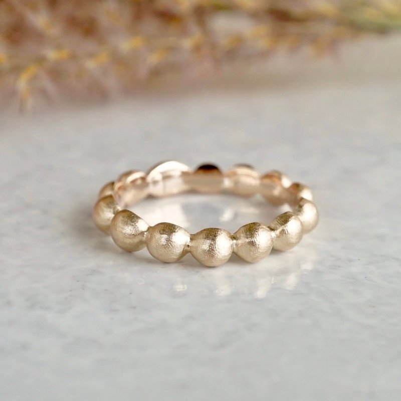 Coriander ring  R008K10 - 戒指 - 貴金屬 金色