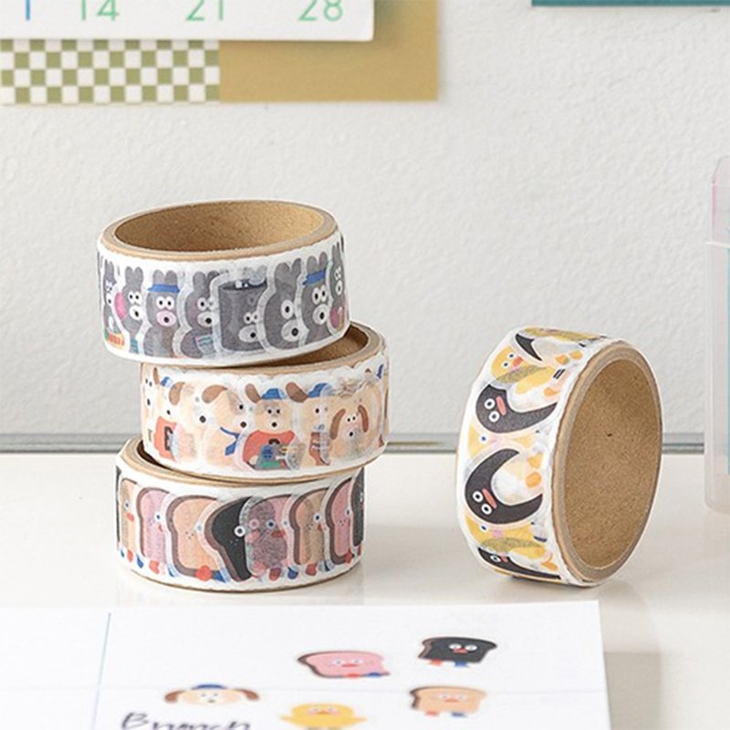 MARK'S x Brunch Brother Paper Tape Ver.2 - Washi Tape - Paper 