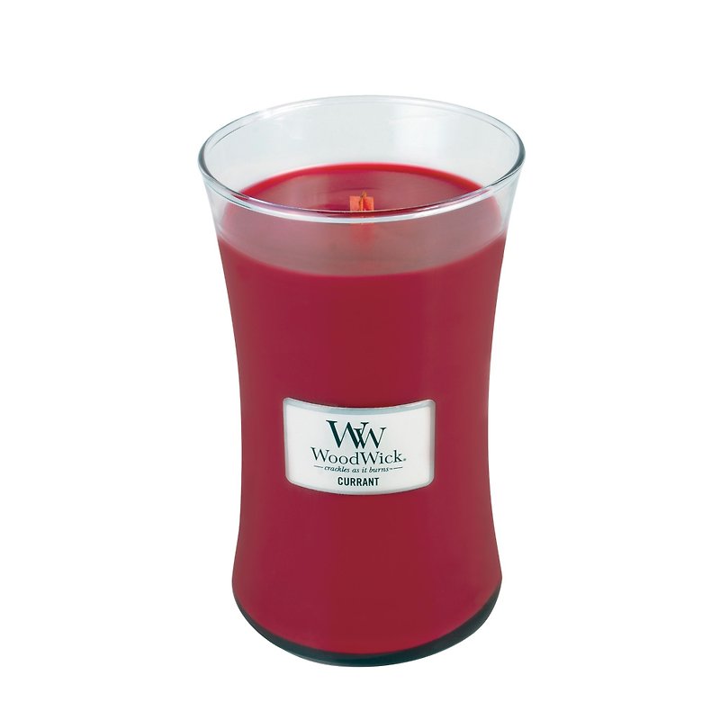 [VIVAWANG] WoodWick Fragrance Cup Wax Black Currant - เทียน/เชิงเทียน - ขี้ผึ้ง 