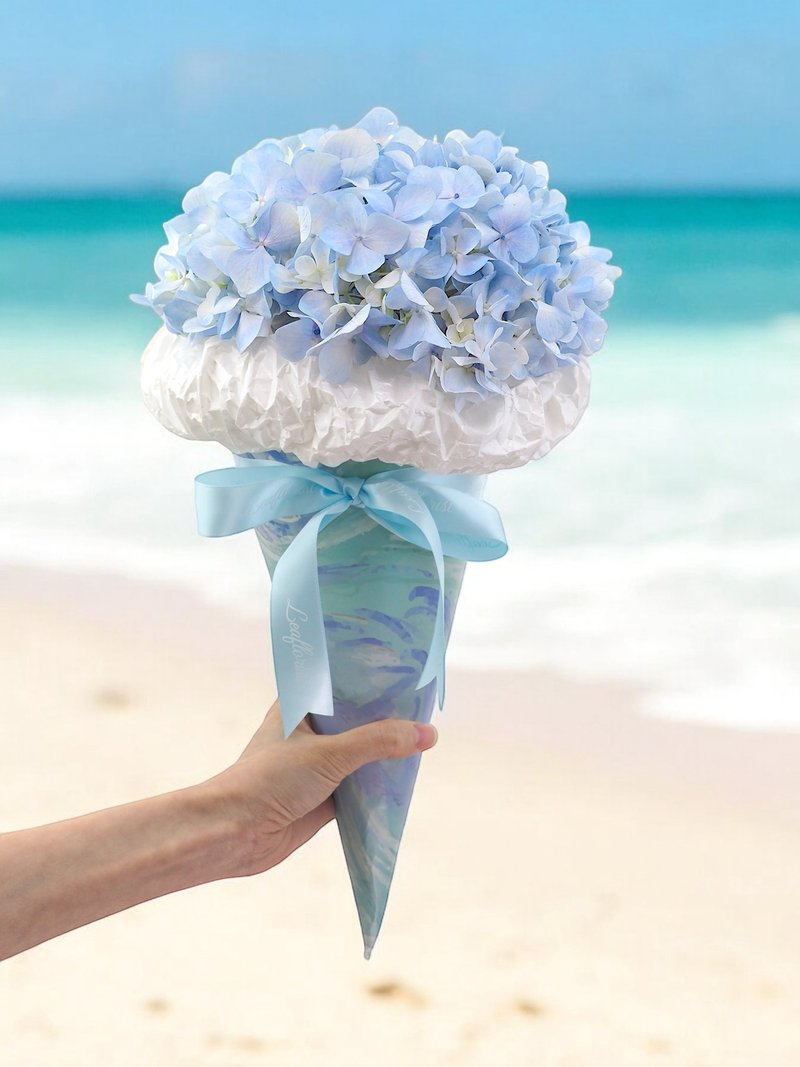 Summer limited sweet ice cream bouquet - Dried Flowers & Bouquets - Plants & Flowers Blue