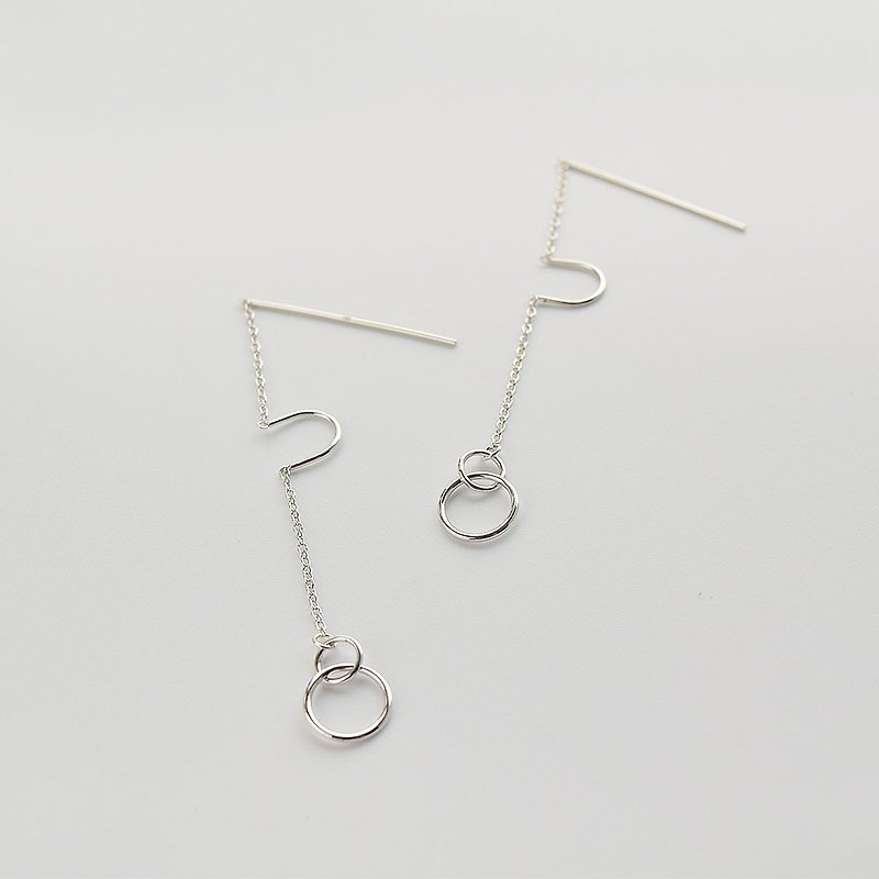 Classical style│925 sterling silver handmade earrings