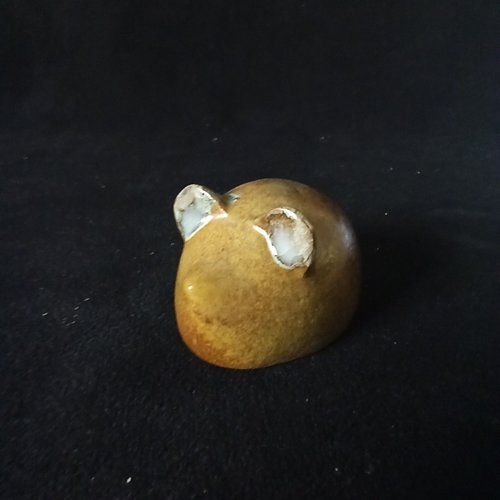 かわいいネズミ、金運ネズミ、無限の富ネズミ、十二支風水宝物、お茶