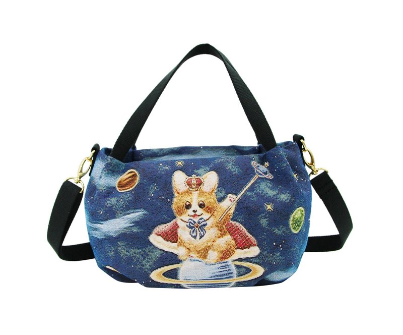 Handmade Top Handle / Crossbody Bag /  Jacquard Weave / Water Repellent - อื่นๆ - วัสดุอีโค 