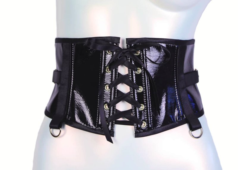 Succubus Corset Belt - 女內衣褲 - 其他材質 黑色