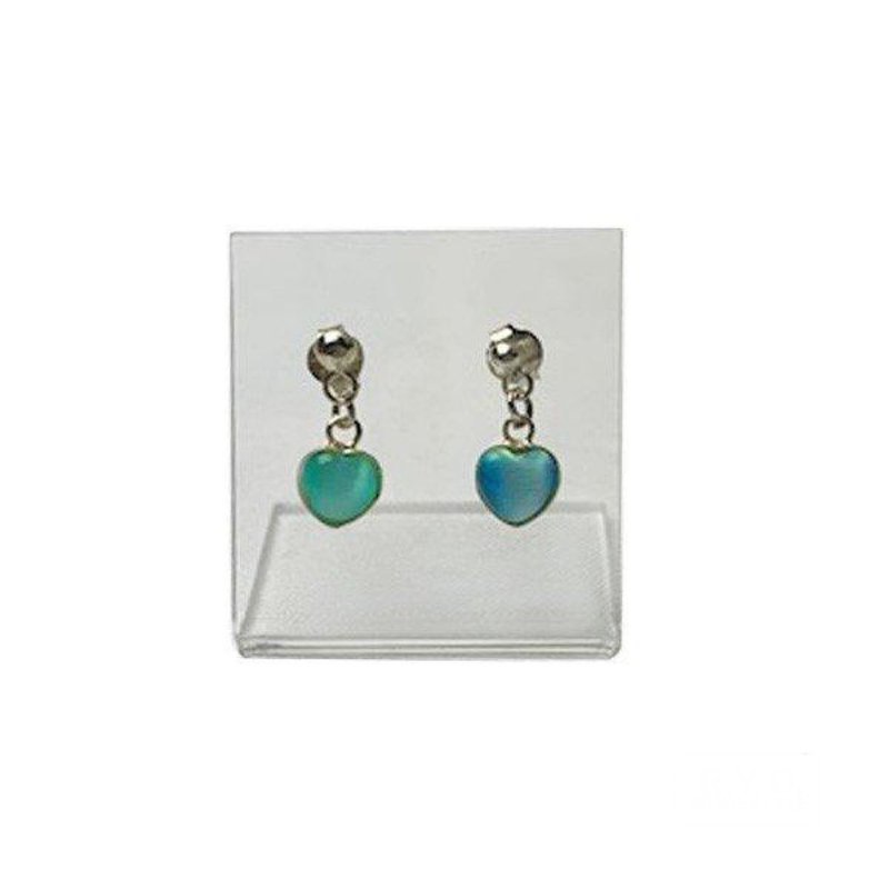 Earring stand Acrylic M 3 piece set - กล่องเก็บของ - อะคริลิค สีใส