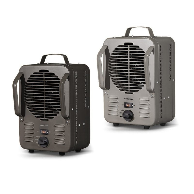 ADAMOUTDOOR 鋼鐵風格雙功率電暖器 - 其他家用電器 - 其他金屬 多色