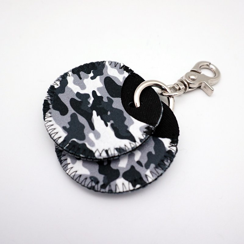 BLR gogoro key cover camouflage series - ที่ห้อยกุญแจ - เส้นใยสังเคราะห์ สีดำ