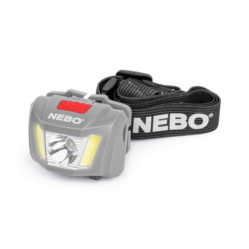 【NEBO】Duo 超亮光頭燈 - 露營用品 - 鋁合金 銀色