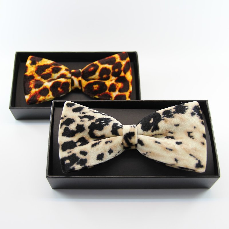 [Gentleman&#39;s Bow Tie] Leopard Print Bowtie Bowtie Business/Party/Wedding
