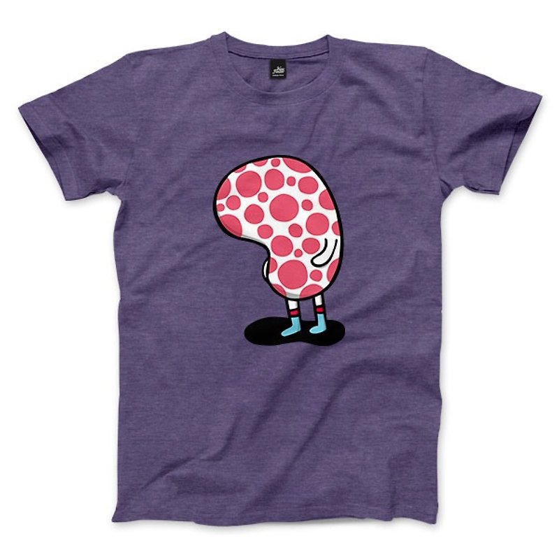 Little cashew - heather purple - Unisex T-Shirt - เสื้อยืดผู้ชาย - ผ้าฝ้าย/ผ้าลินิน 
