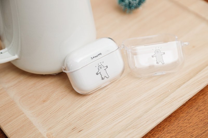 【3 MONTHS 官方代理】AIRPODS PRO殼(透明/白色) - AirPods/耳機保護套 - 塑膠 多色