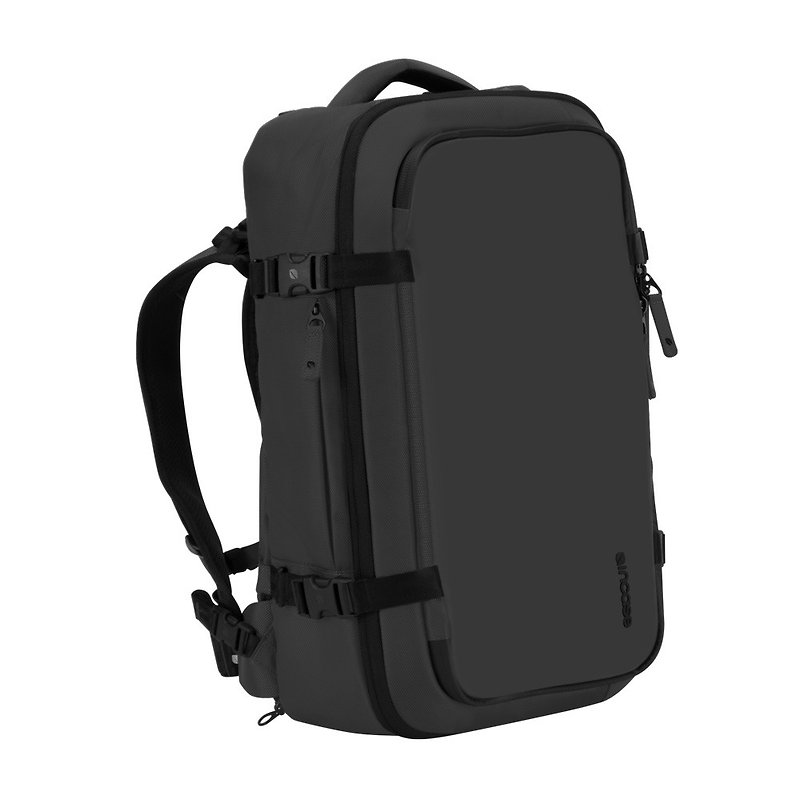 【INCASE】TRACTO系列 15吋 後背/手提/肩背三用筆電旅行包 (黑) - 後背包/書包 - 防水材質 黑色