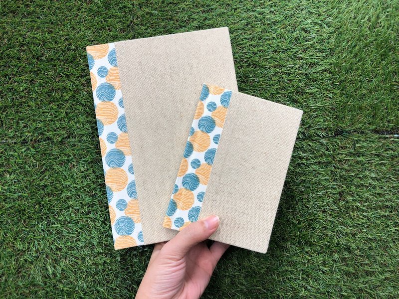 Forest Style Linen Hardcover Notebook- Flat Spine A5 / A6 - สมุดบันทึก/สมุดปฏิทิน - ผ้าฝ้าย/ผ้าลินิน 