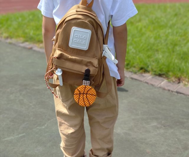 スラムダンク - 6色展開。バスケットボール型のお守り袋