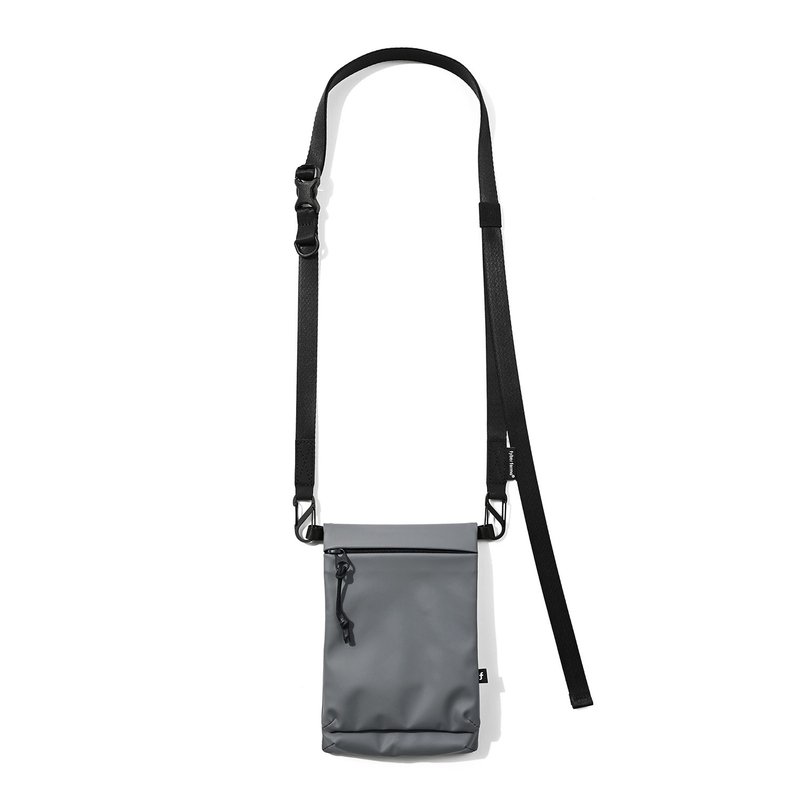 LAYR Mobile sacoche / Slate gray - Messenger Bags & Sling Bags - Faux Leather Gray