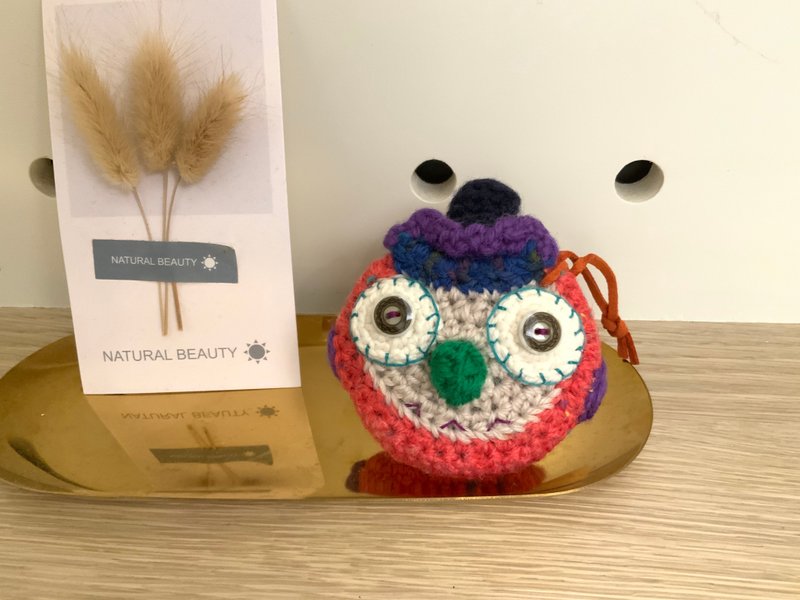 【福利品/微瑕】動物造型捲尺吊飾 針織手作 - 吊飾/掛飾 - 其他材質 多色