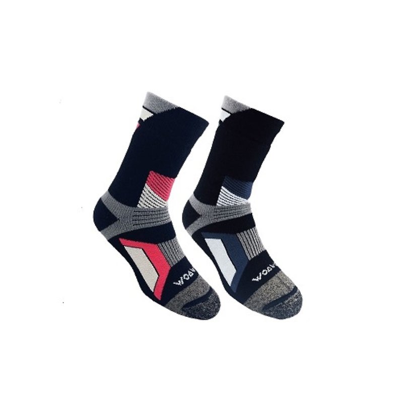 【WOAWOA】Extreme quick-drying sportswool hiking socks| 2 Packs M - ถุงเท้า - ขนแกะ 