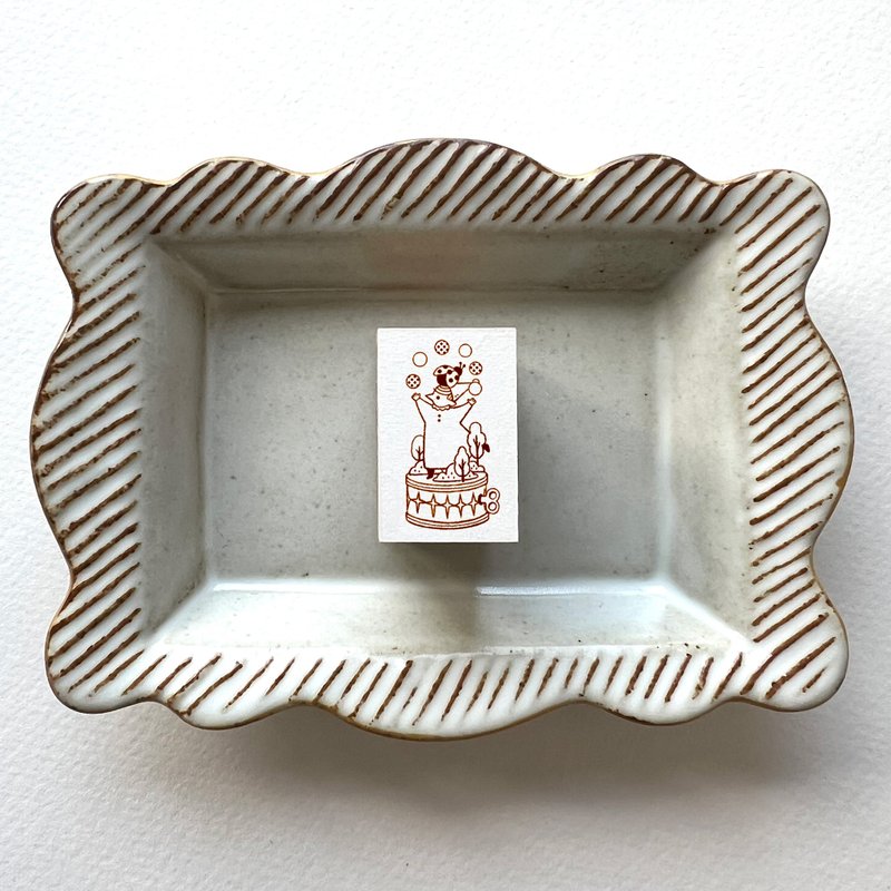 預購/ 12月底出貨【小小舞台】拋球雜技 印章 - 印章/印台 - 塑膠 