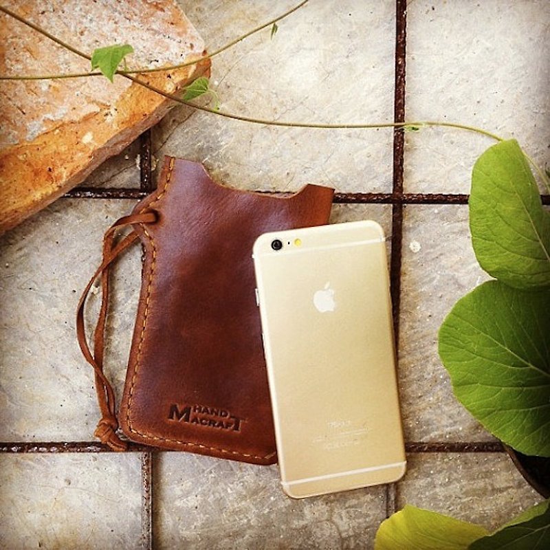 Pouch dayak warrior for iPhone 6/6s/7/8 plus - 其他 - 真皮 
