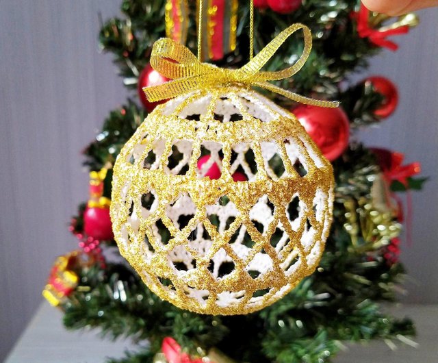 クリスマスオーナメントボール手作りデコレーション、クリスマス