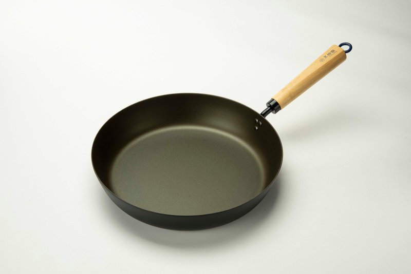 [Hei Liuche] 20/26/28/30cm five-layer ceramic non-stick frying pan - กระทะ - โลหะ สีใส