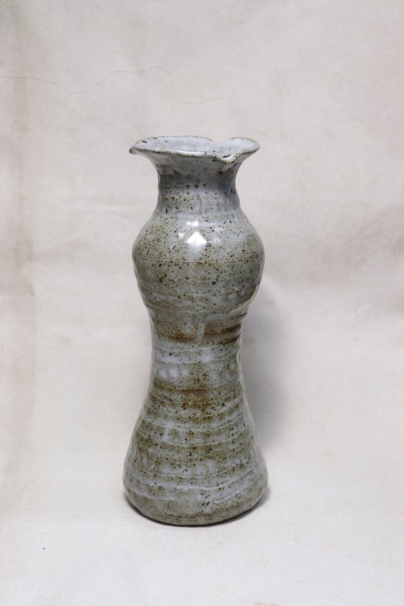 Celadon hand pinched vase - Pottery & Ceramics - Pottery 