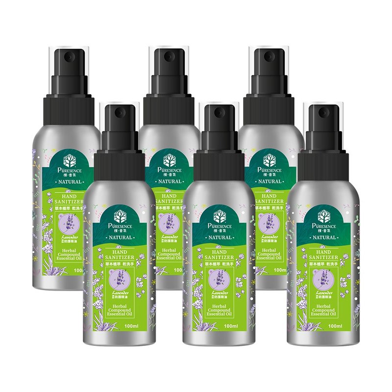 【多入優惠】樸香氛草本植萃複方精油乾洗手100ml - 其他 - 精油 透明