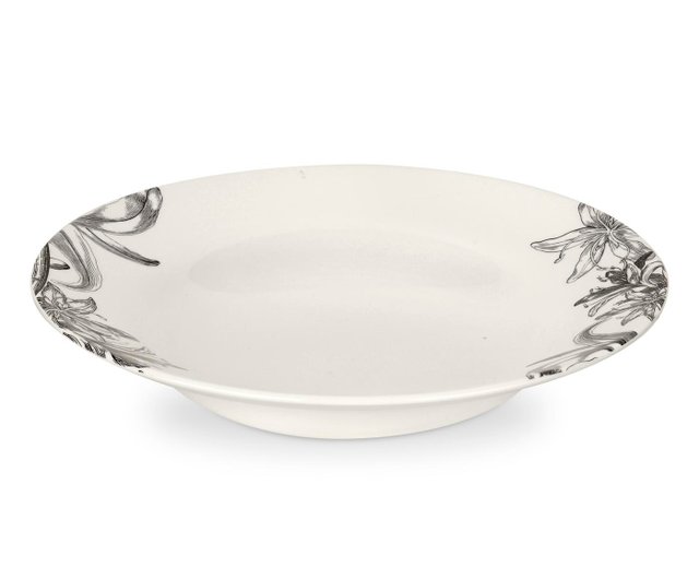 Portmeirion Agapanthus 10.5 inch Bistro Pasta Bowl - Shop portmeirion Bowls  - Pinkoi