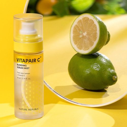 Nature Republic 自然樂園官方旗艦店 Nature Republic VITAPAIR 維他命C精華導入 保濕噴霧化妝水 80ml
