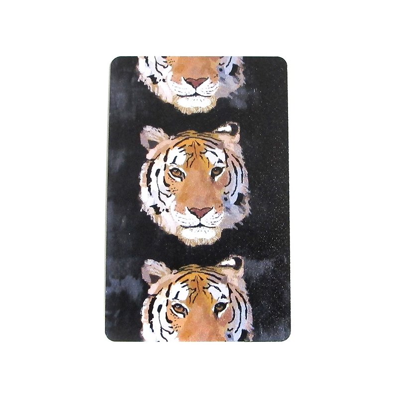 Tiger leisure card 2 - Other - Acrylic Black