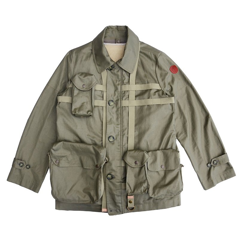 M51 Field Jacket - เสื้อโค้ทผู้ชาย - ผ้าฝ้าย/ผ้าลินิน สีเขียว