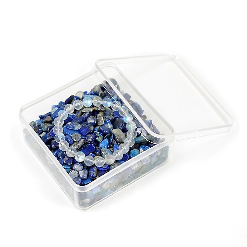 正佳珠寶 Gemsrich Jewelry 【正佳珠寶】青金石 消磁淨化水晶方盒 水晶消磁盒