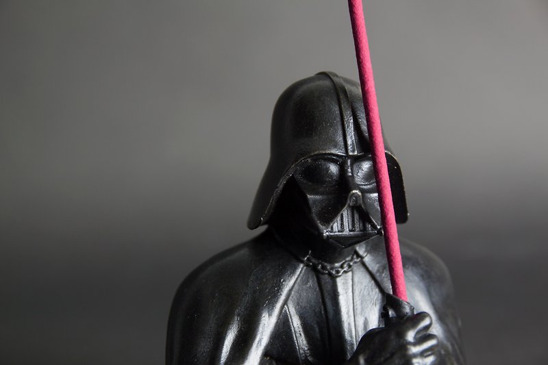 Eyecandle Star Wars – Half Body Darth Vader brass Incense Holder Set - น้ำหอม - โลหะ สีดำ