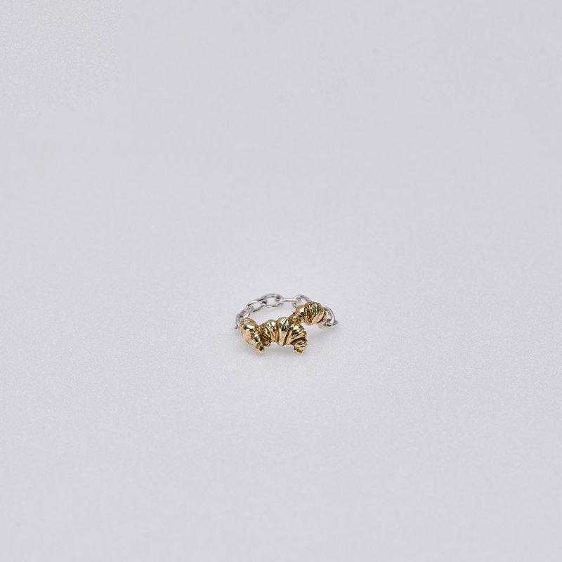 可頌派對鍊戒 - 戒指 - 純銀 